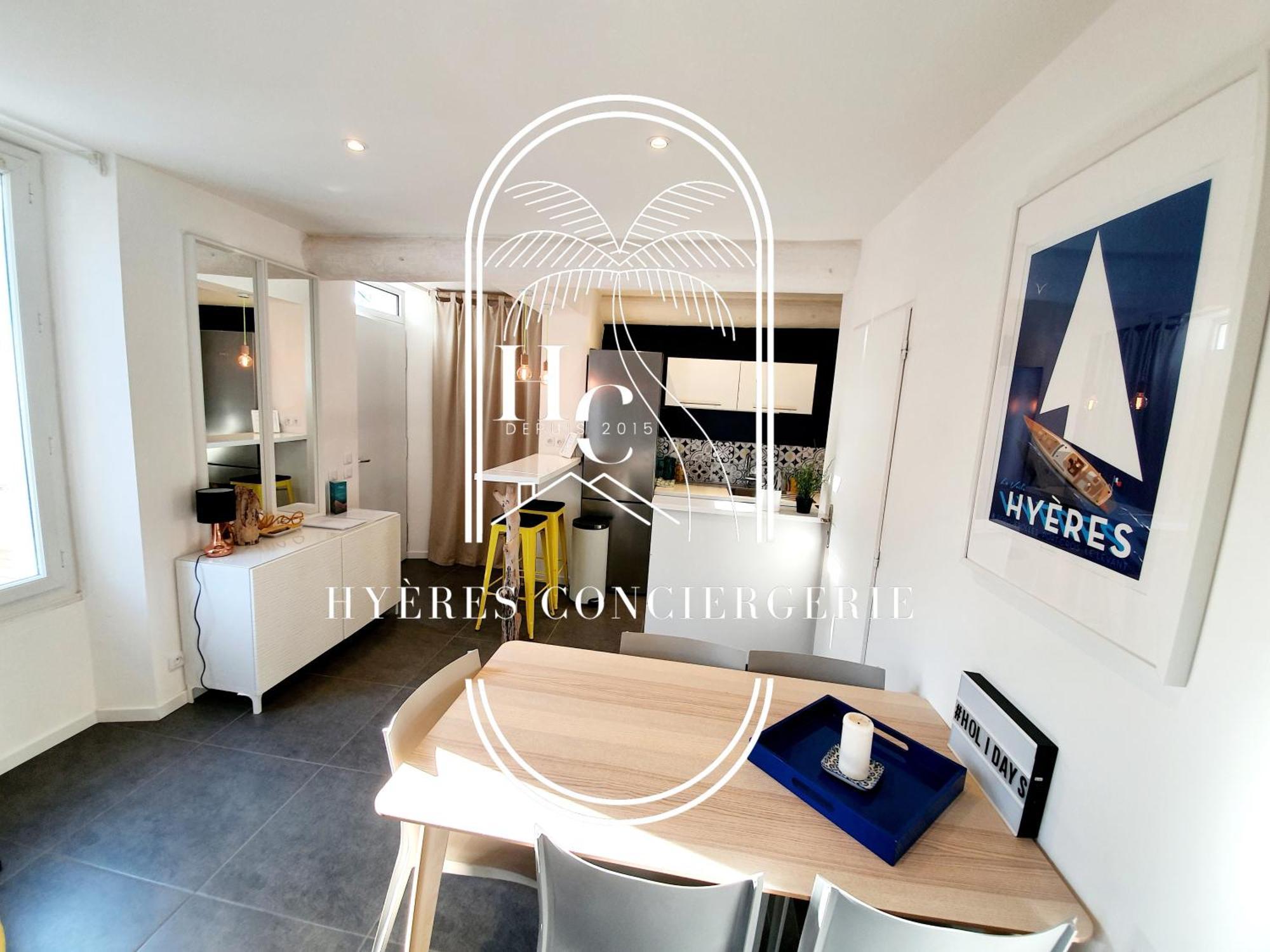 Apartment Petit Moulin-t3 Giens-clim-parking